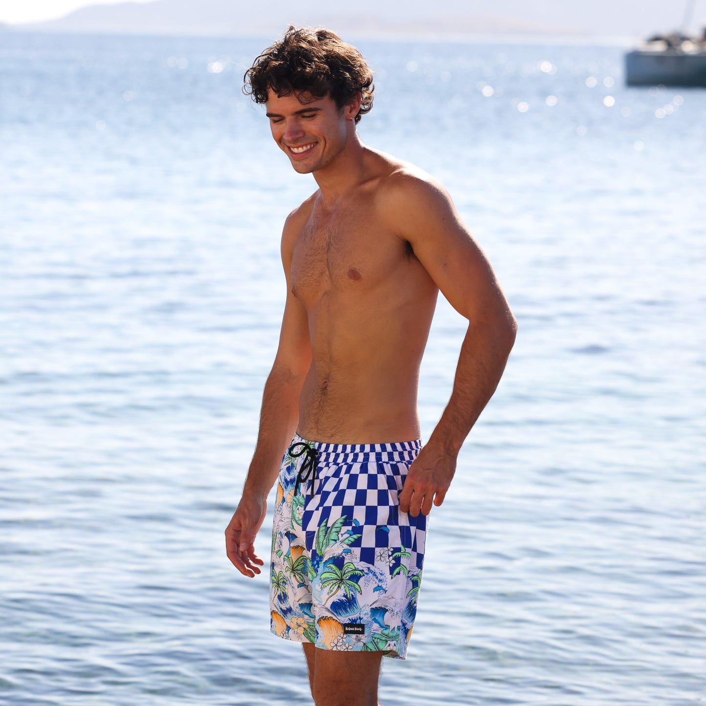 Blue Crush Men's Trunks