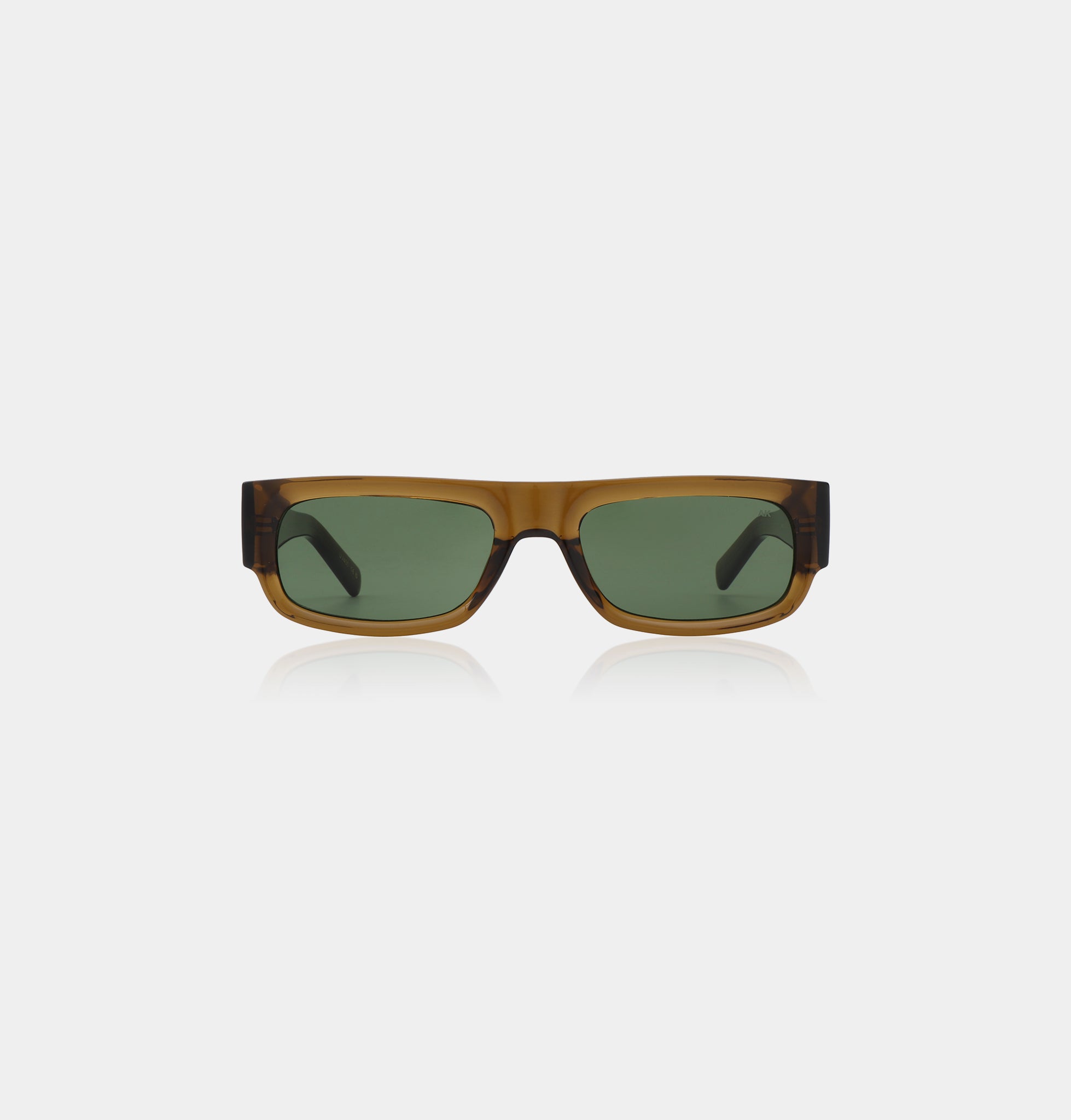 Smoke Transparent Jean Sunglasses