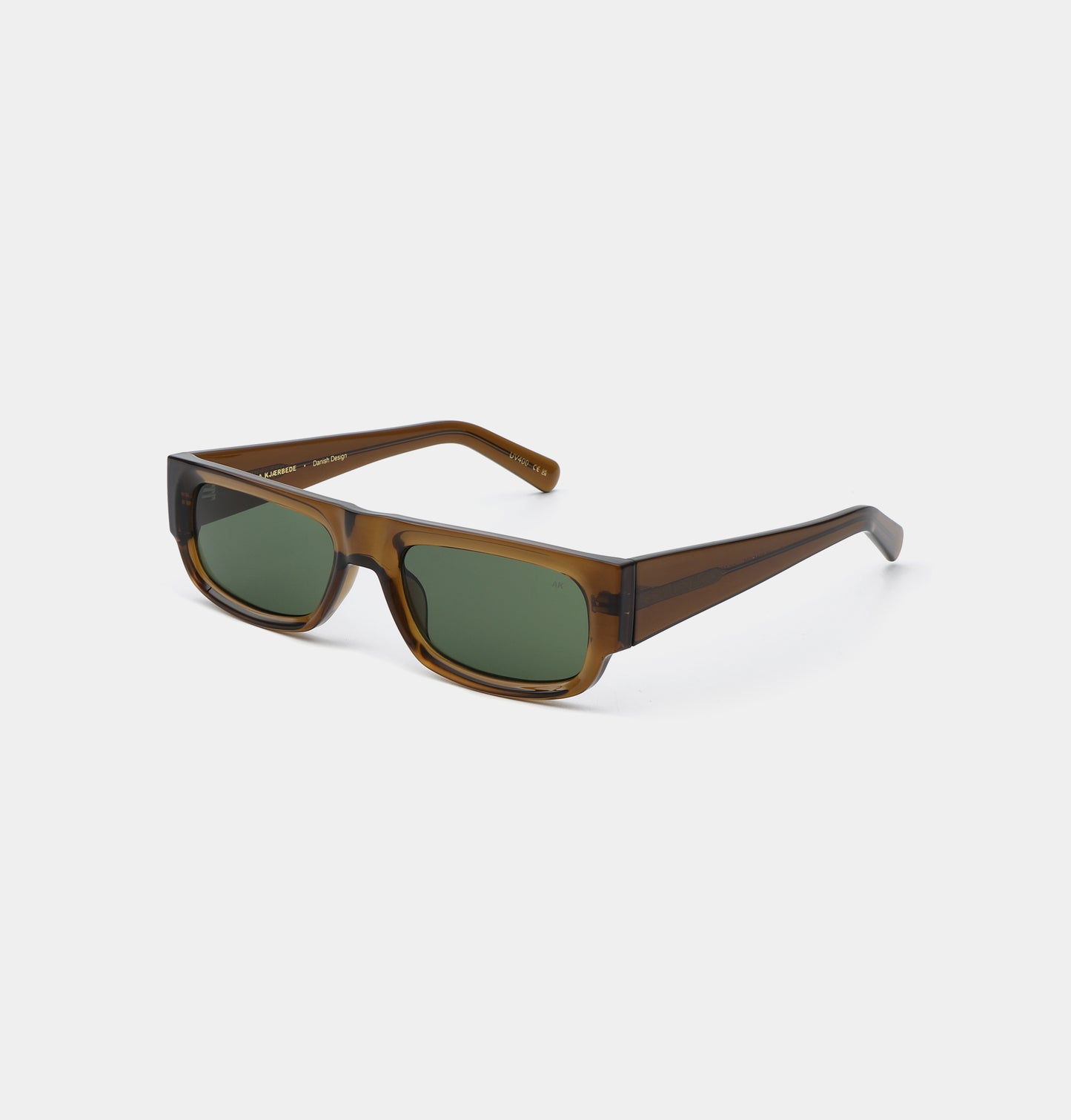 Smoke Transparent Jean Sunglasses