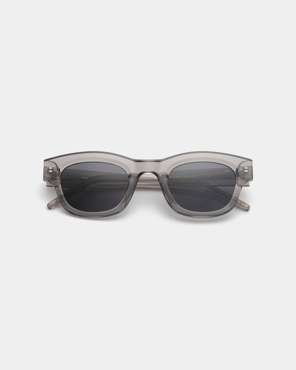 Gray Transparent Lane Sunglasses