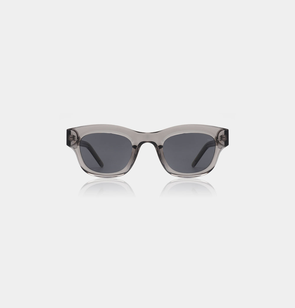 Gray Transparent Lane Sunglasses