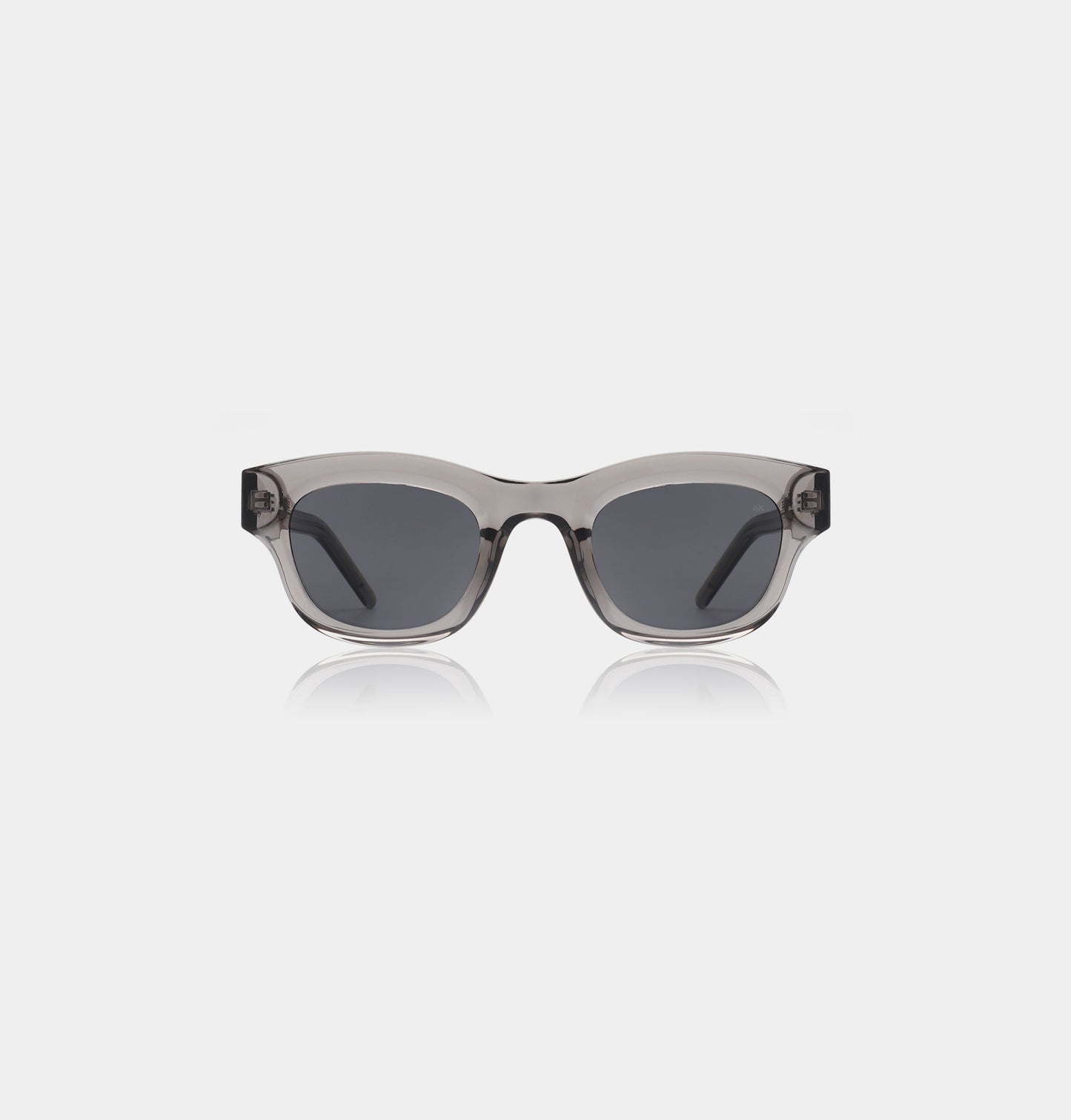 Gray Transparent Lane Sunglasses