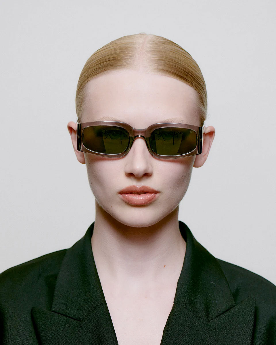 Grey Transparent Alex Sunglasses