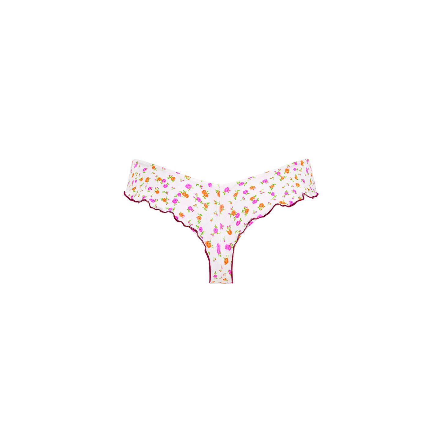 Rosie Posie Frill Thong Bottom