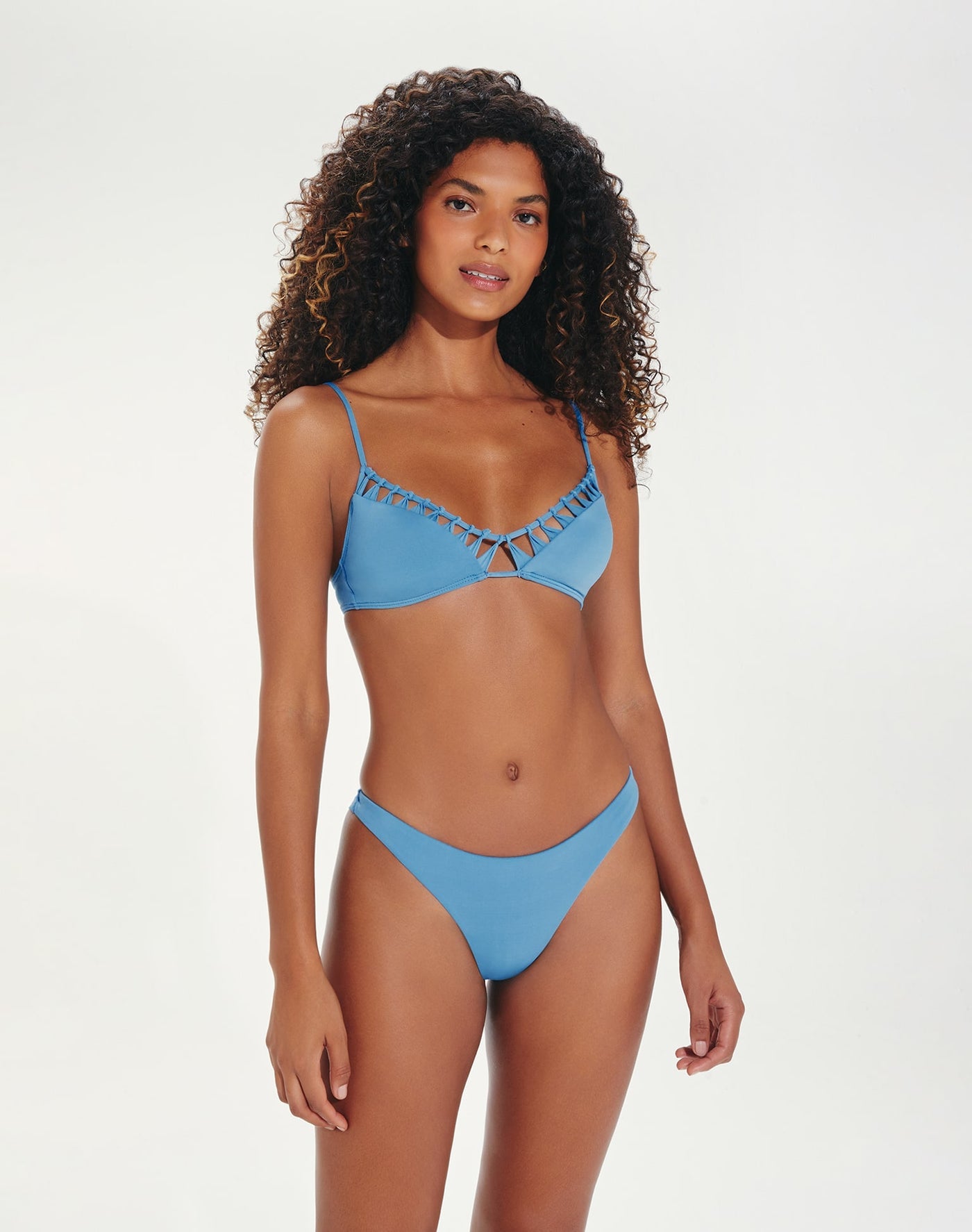 Zen Blue Solid Full Bottom