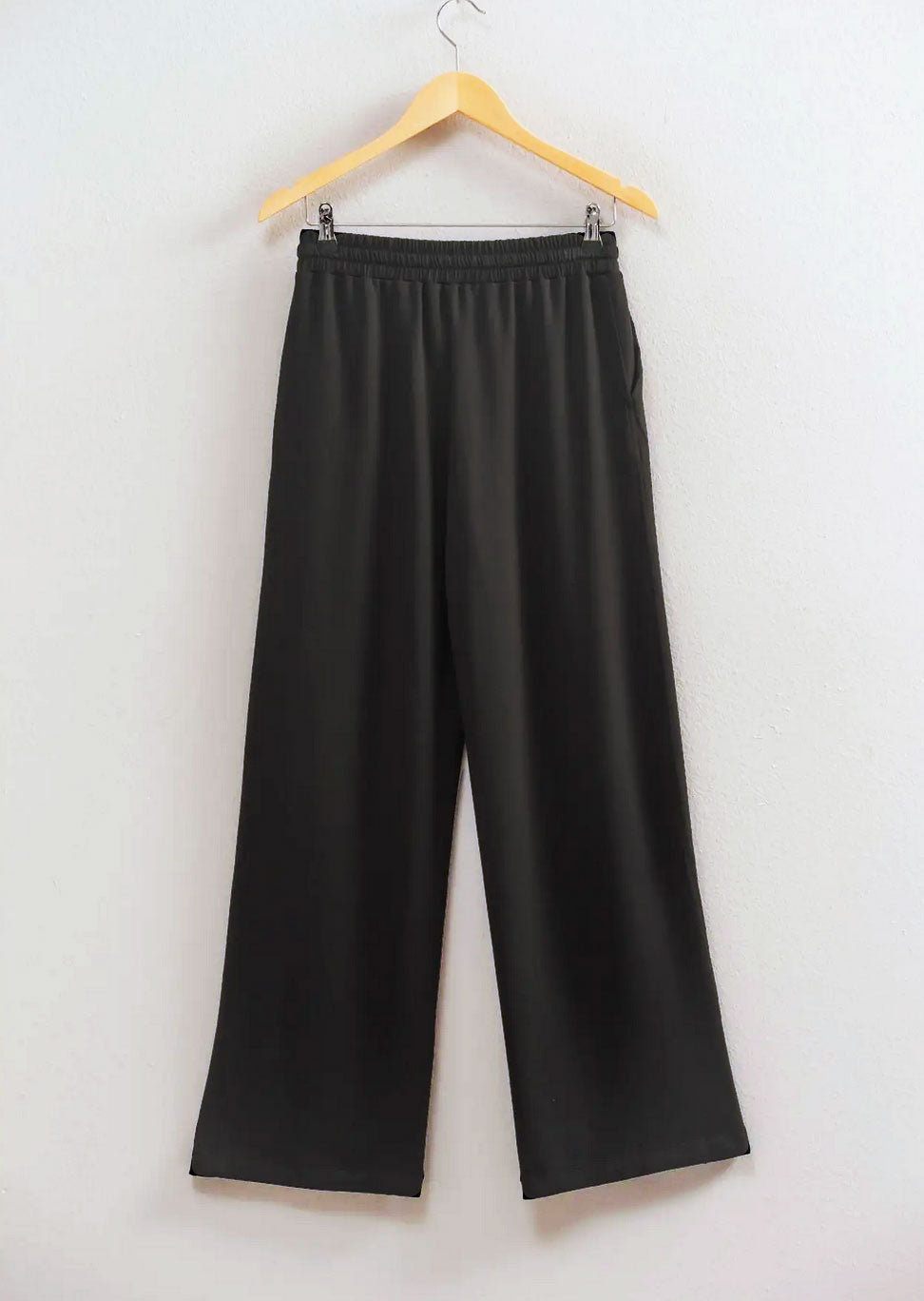 Black Penelope Wide Leg Pant