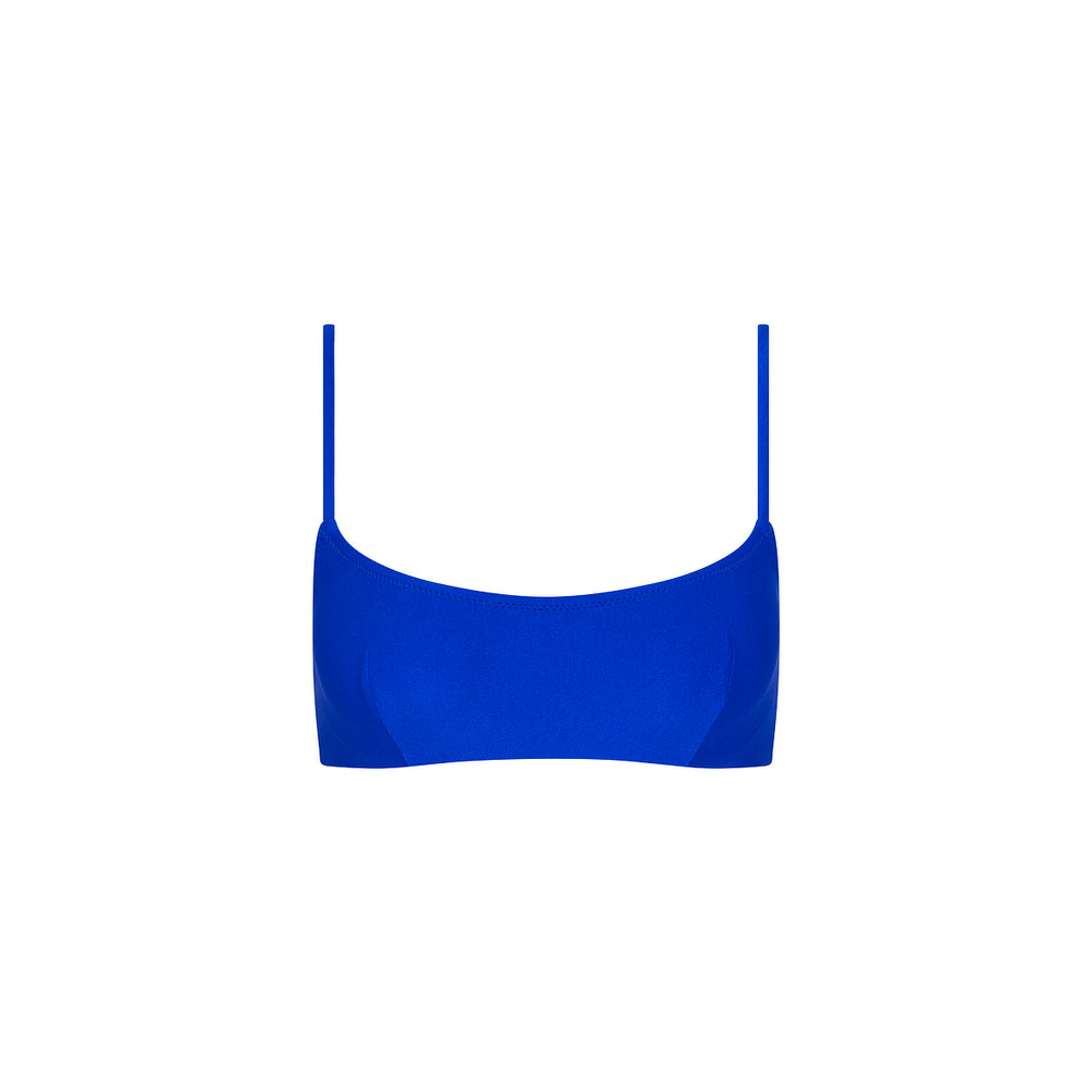Blue Lagoon Invisible Underwire Crop Top