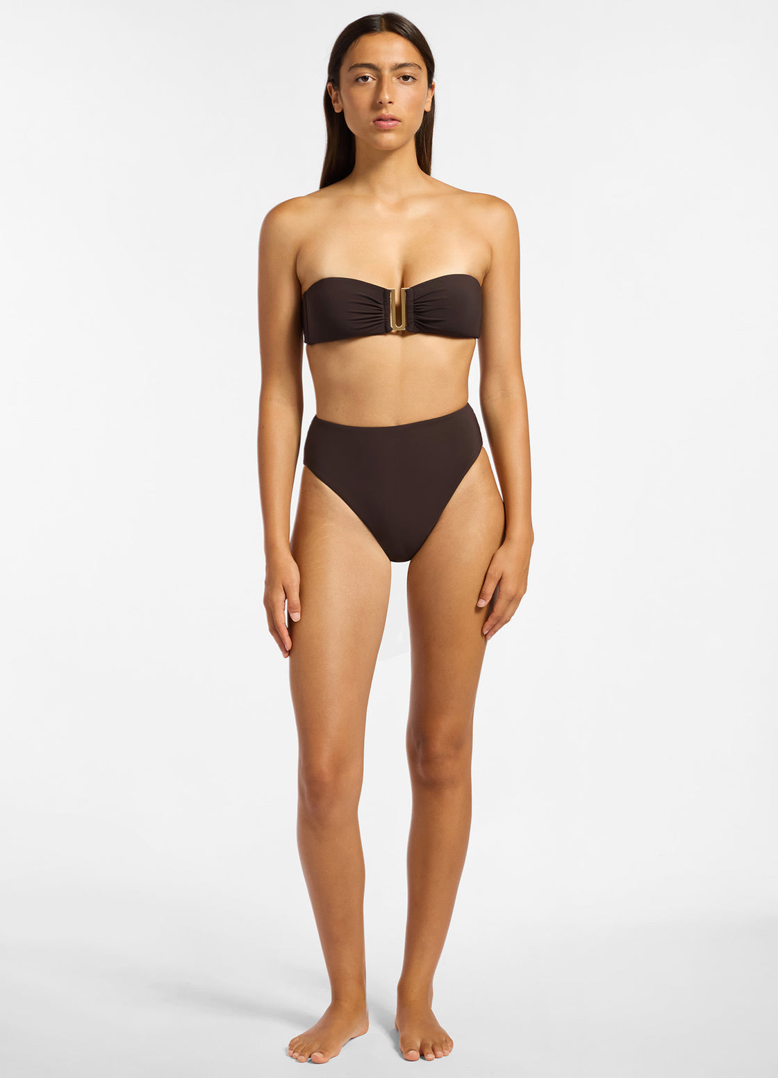 Chocolate Bandeau Top