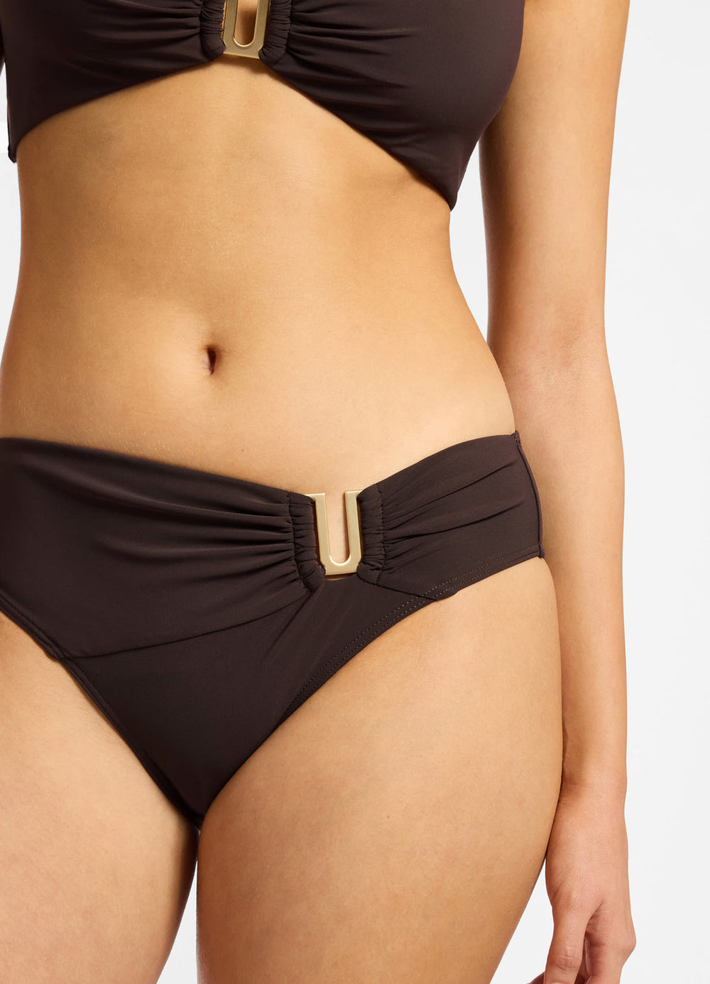 Chocolate U Trim Mid Pant