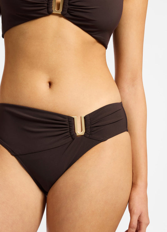 Chocolate U Trim Mid Pant