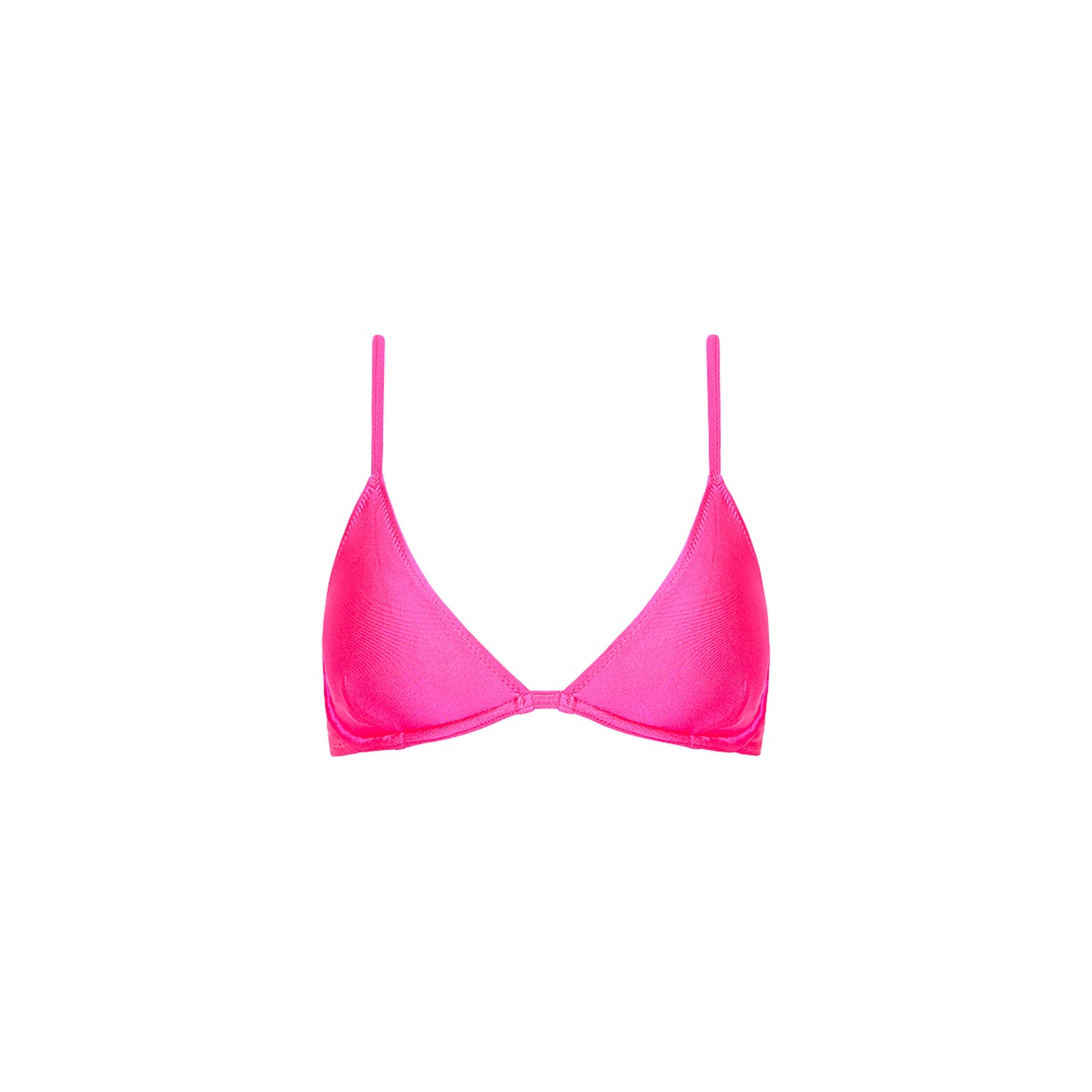 Posh Pink Underwire Triangle B-C Cup Top