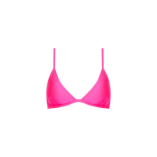 Posh Pink Underwire Triangle B-C Cup Top