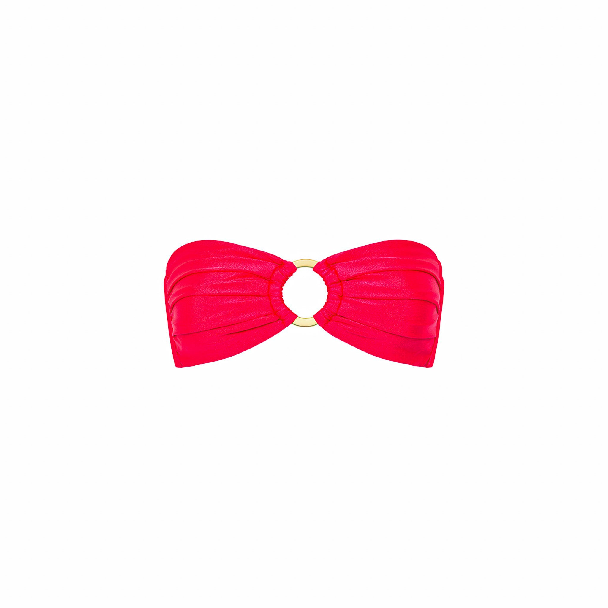 Cherry Crush Strapless Bandeau Top