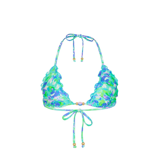 Monaco Whispers Lettuce Edge Bralette