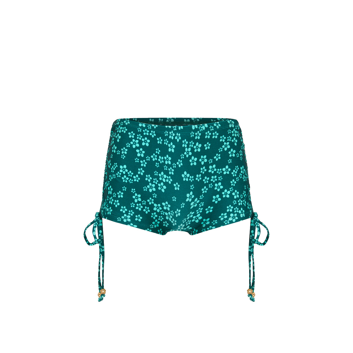 Moonkiss Ruched Tie Cheeky Swim Short
