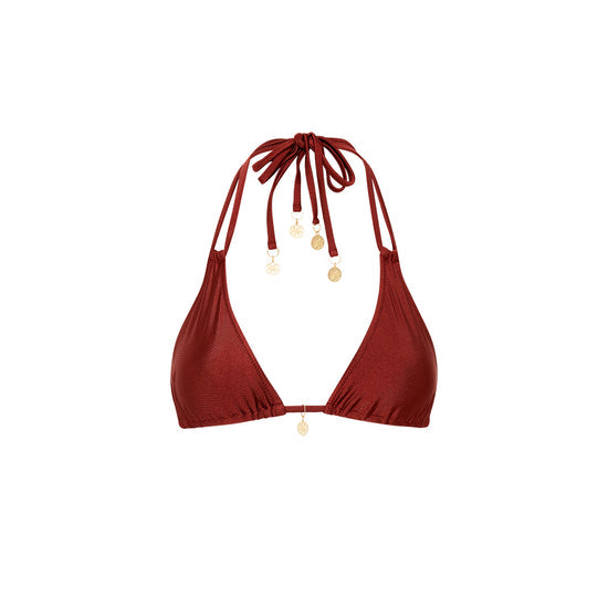 Sweet Cinnamon Halter Bralette