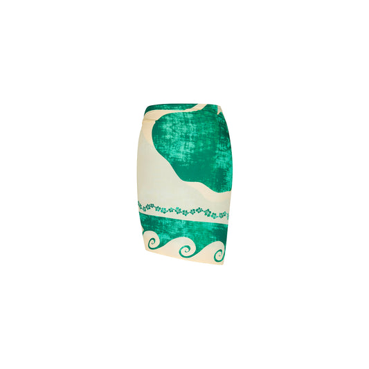 Emerald Springs Sarong Cover-Up