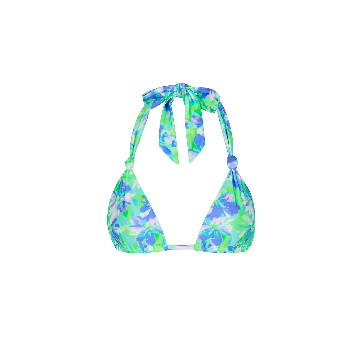 Monaco Whispers Soft Knot Halter Top