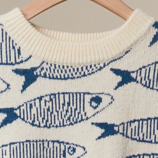 Sardine Story Knit Sweater