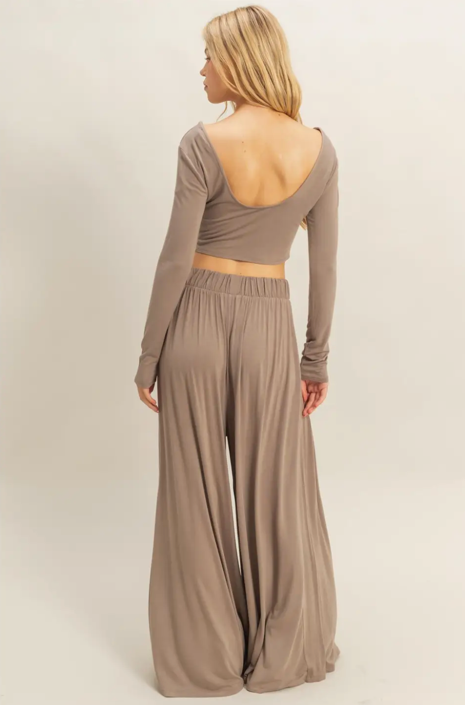 Mocha Maya Maxi Pant