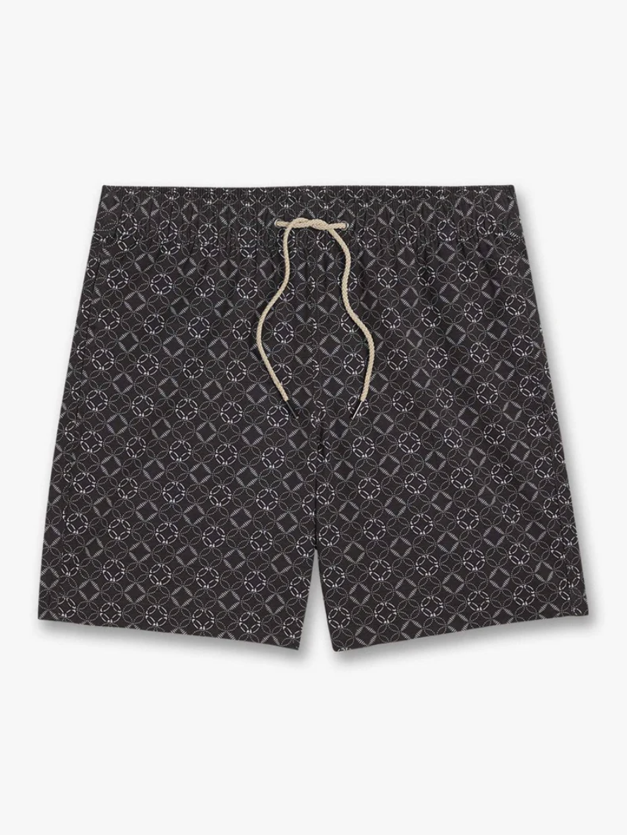 Sea Circles Bayberry Men's Trunks