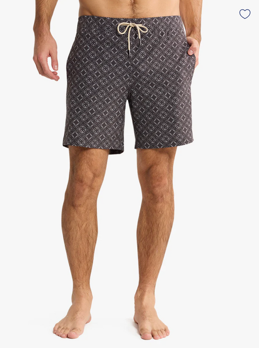 Sea Circles Bayberry Men's Trunks