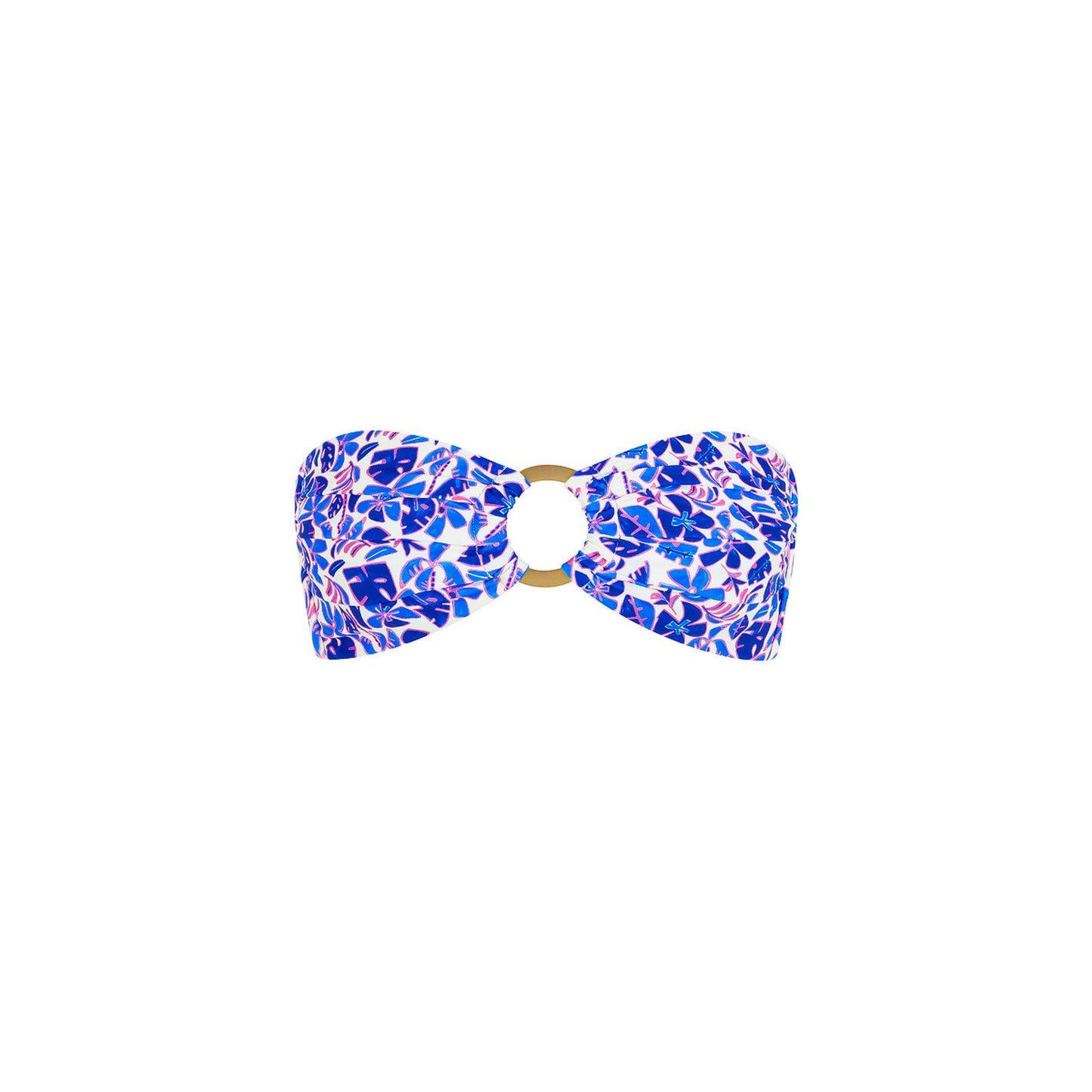 Ocean Colada Strapless Bandeau Top