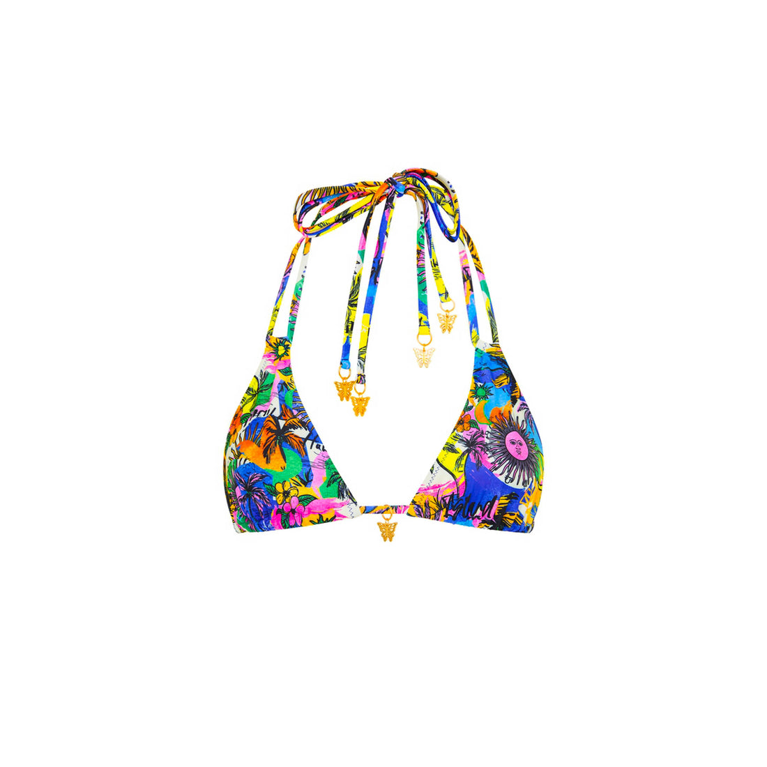 Wild Sunchild Halter Bralette Top