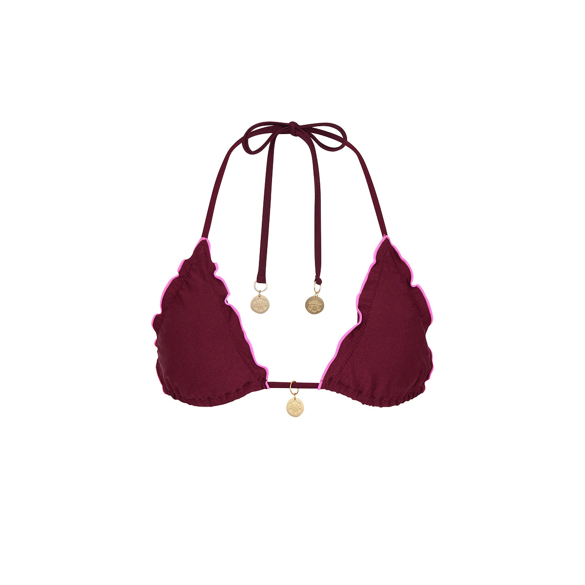 Sangria Spritz Lettuce Edge Bralette