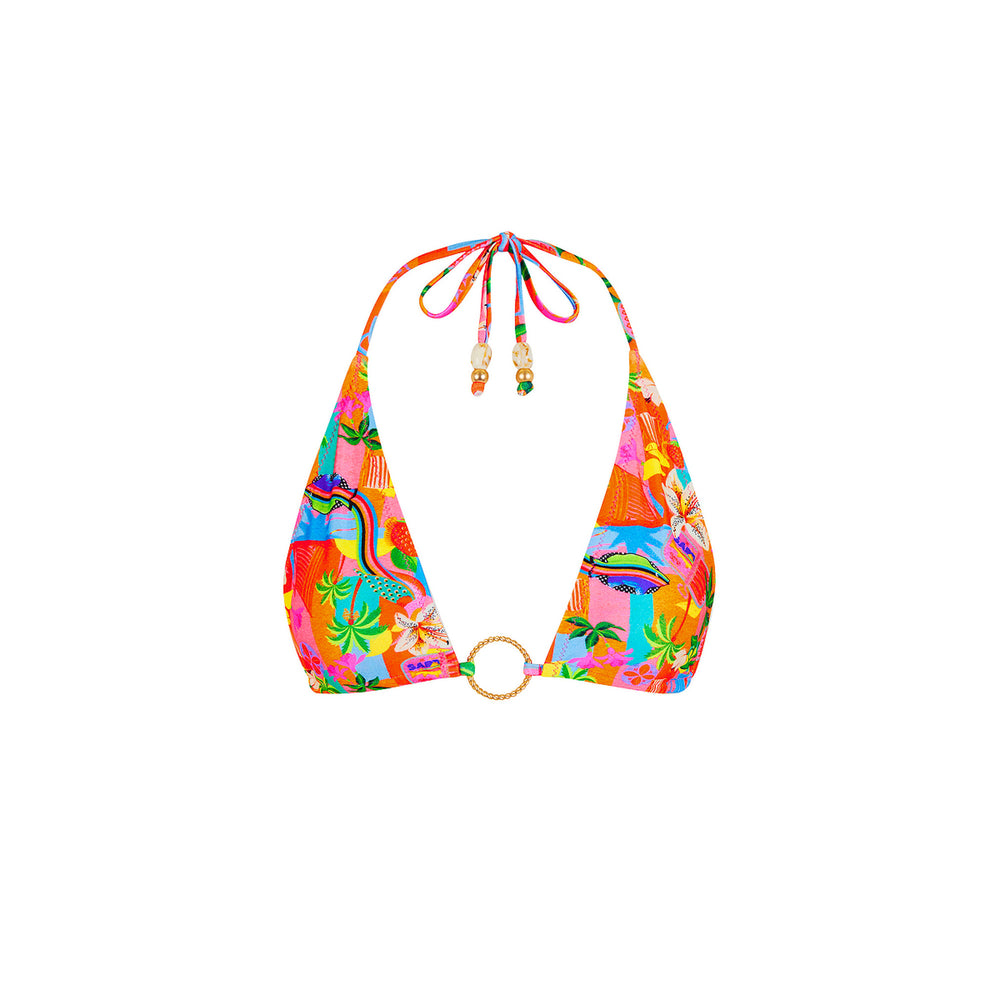 Havana Haven Ring Halter Top