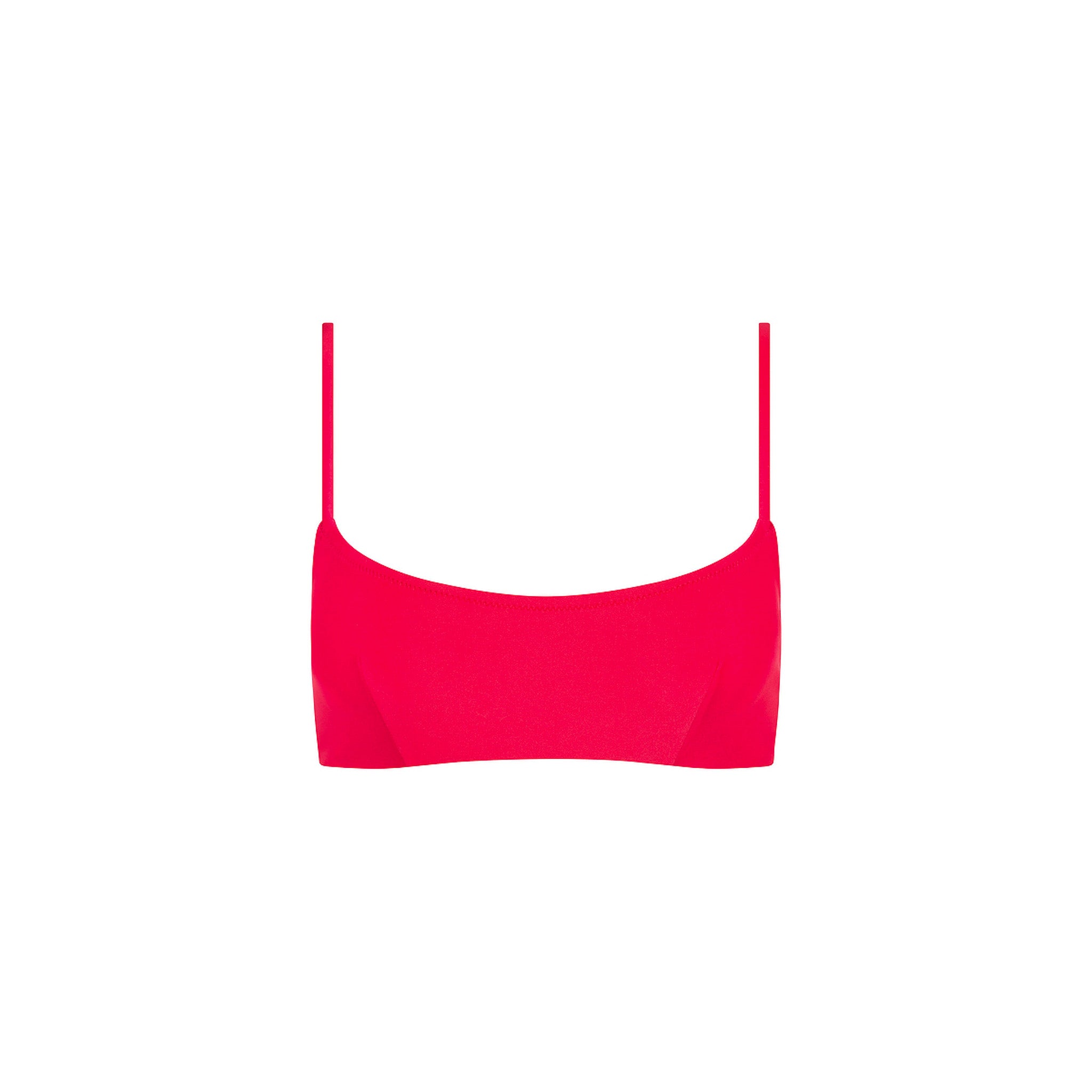Cherry Crush Invisible Underwire Crop Top