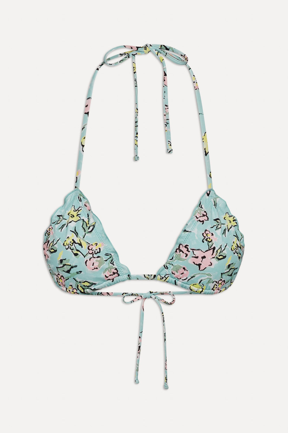 Pastel Peony Tidal Triangle Top