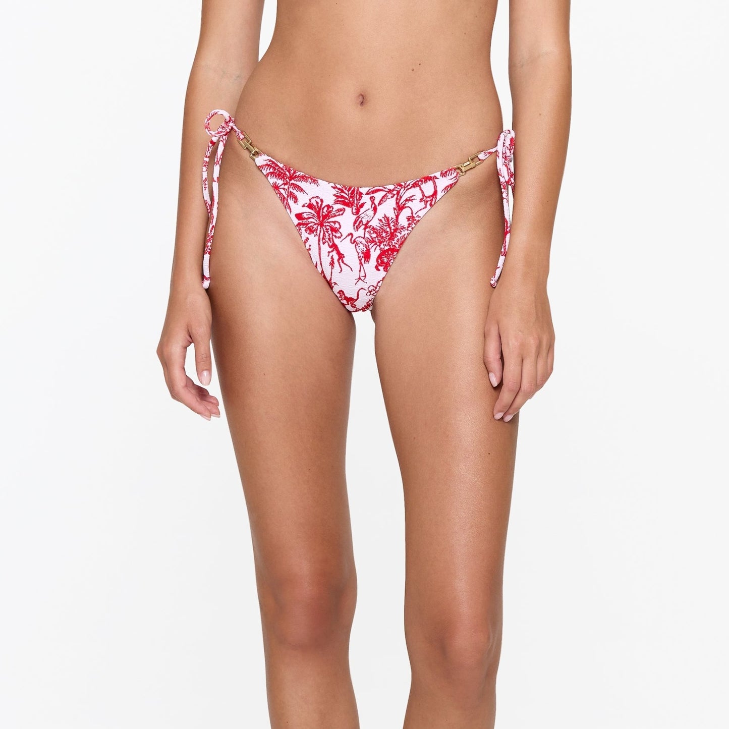 Red Toile Vienna Bottom