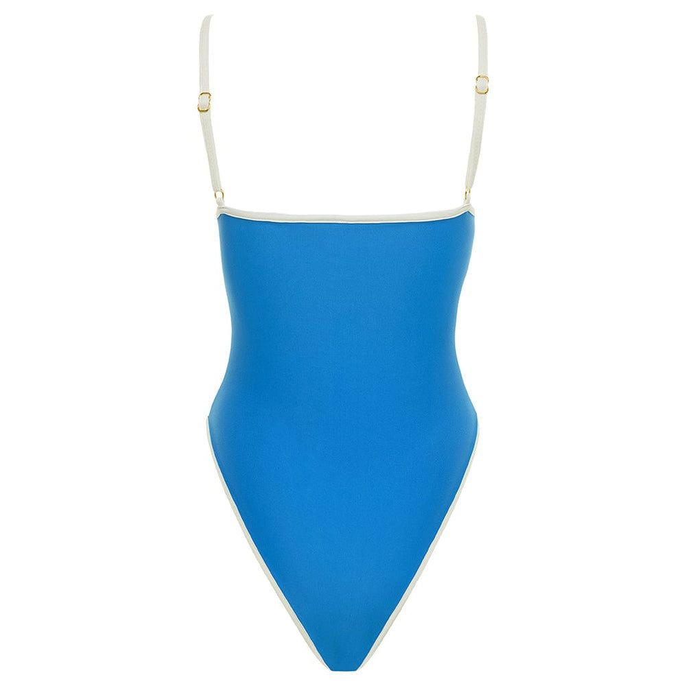 Asul Cream Binded Jacelyn One Piece
