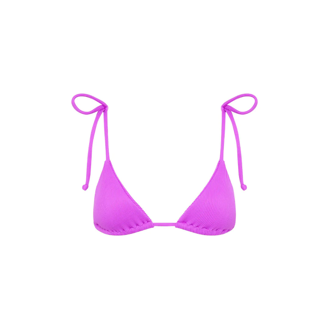 Electric Violet Padded Bralette Top – Beach Haus Swim