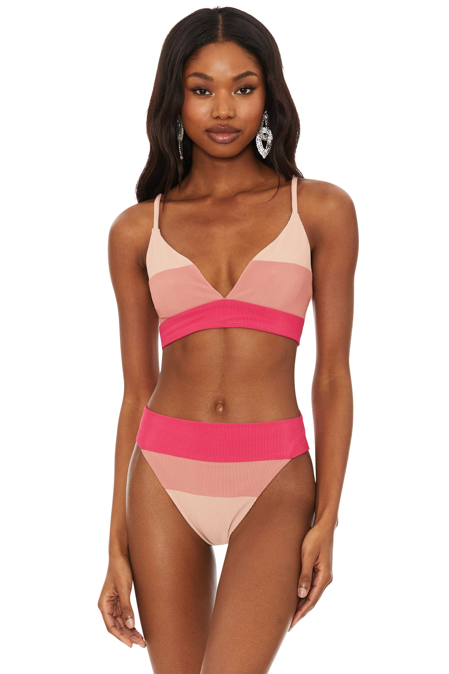 Rouge Block Riza Top