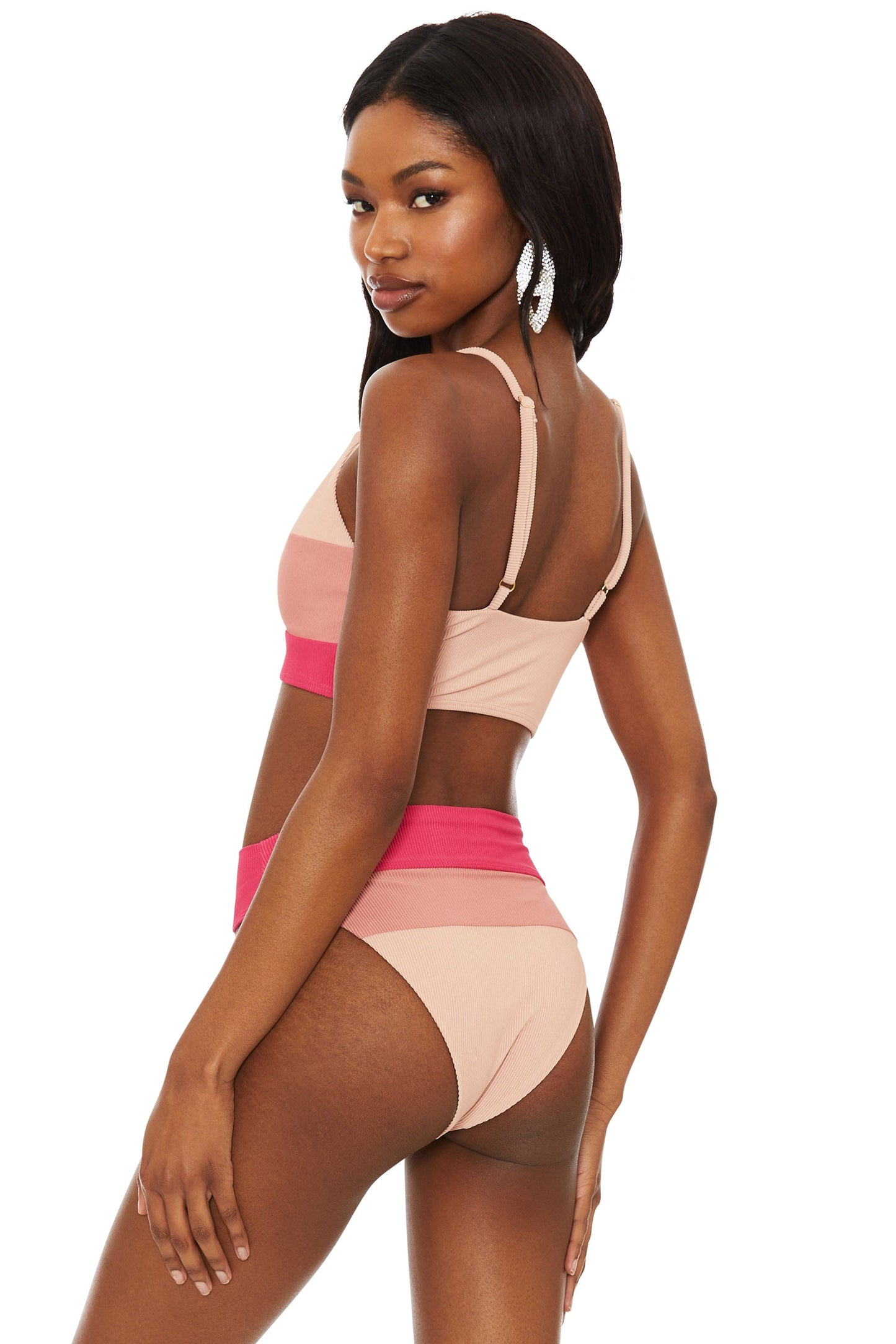 Rouge Block Riza Top