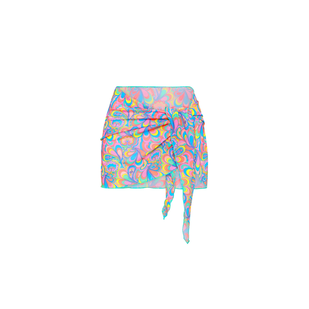Pucker Up Mesh Sarong