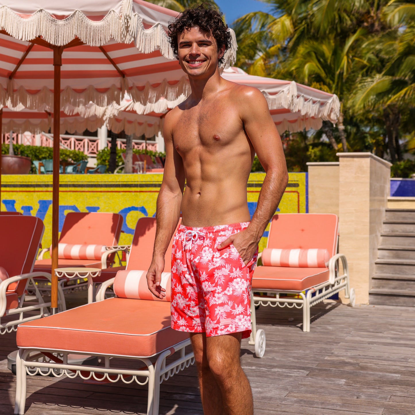 Island Punch Men's Trunks