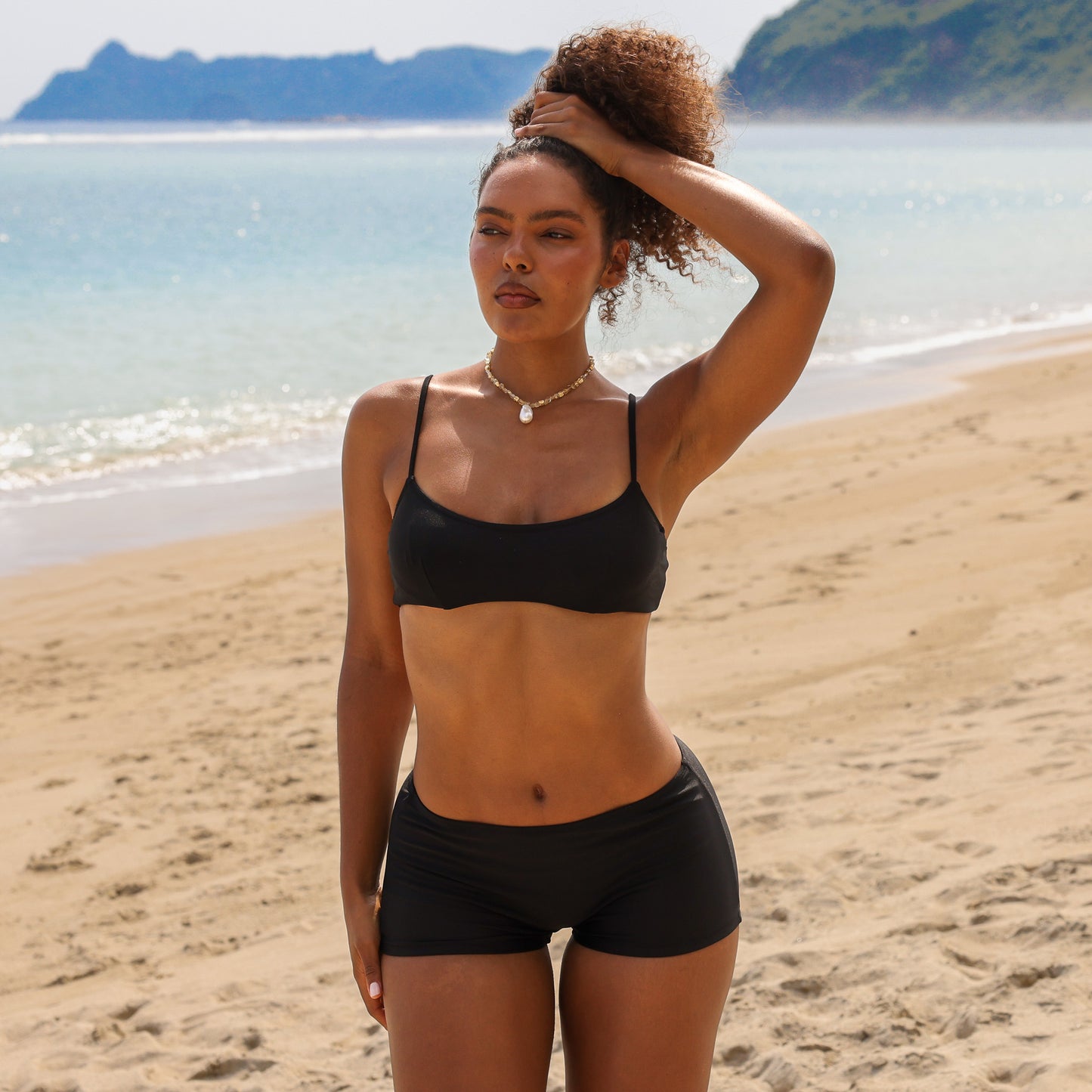 Twilight Black Micro Swim Short