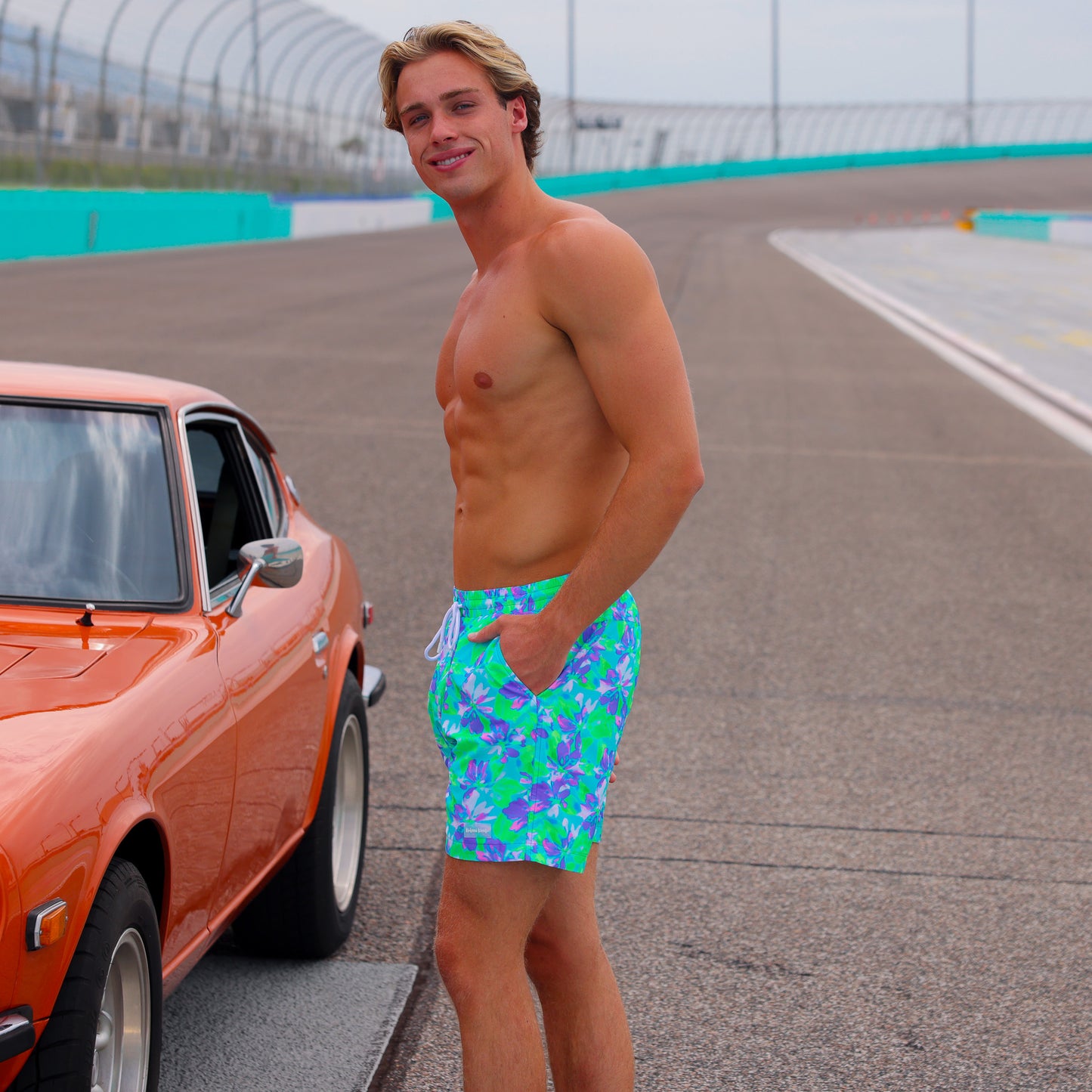 Monaco Whispers Men's Trunks