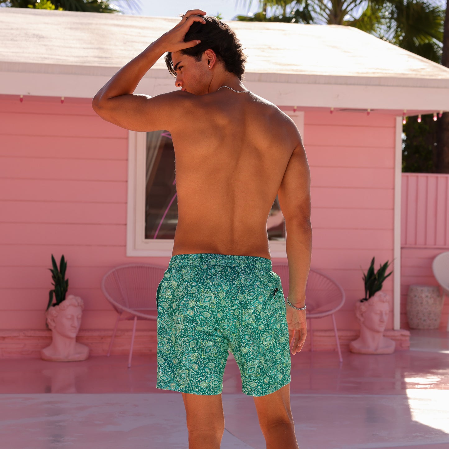 Emerald Aura Men's Trunks