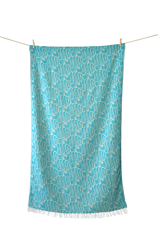 Fish Large Beach Towel