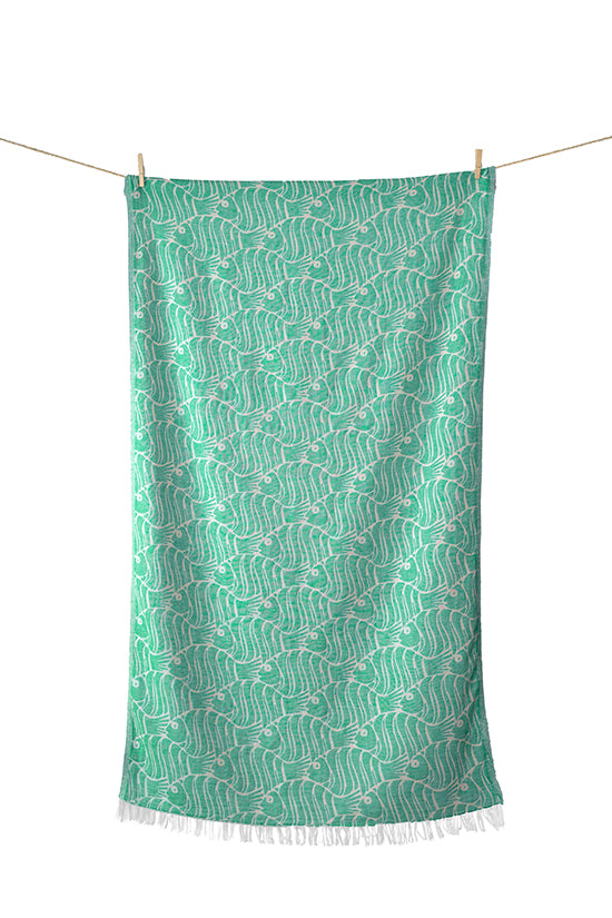 Fish Large Beach Towel