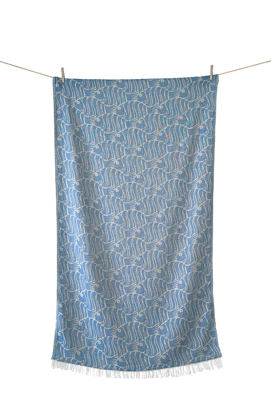 Fish Large Beach Towel