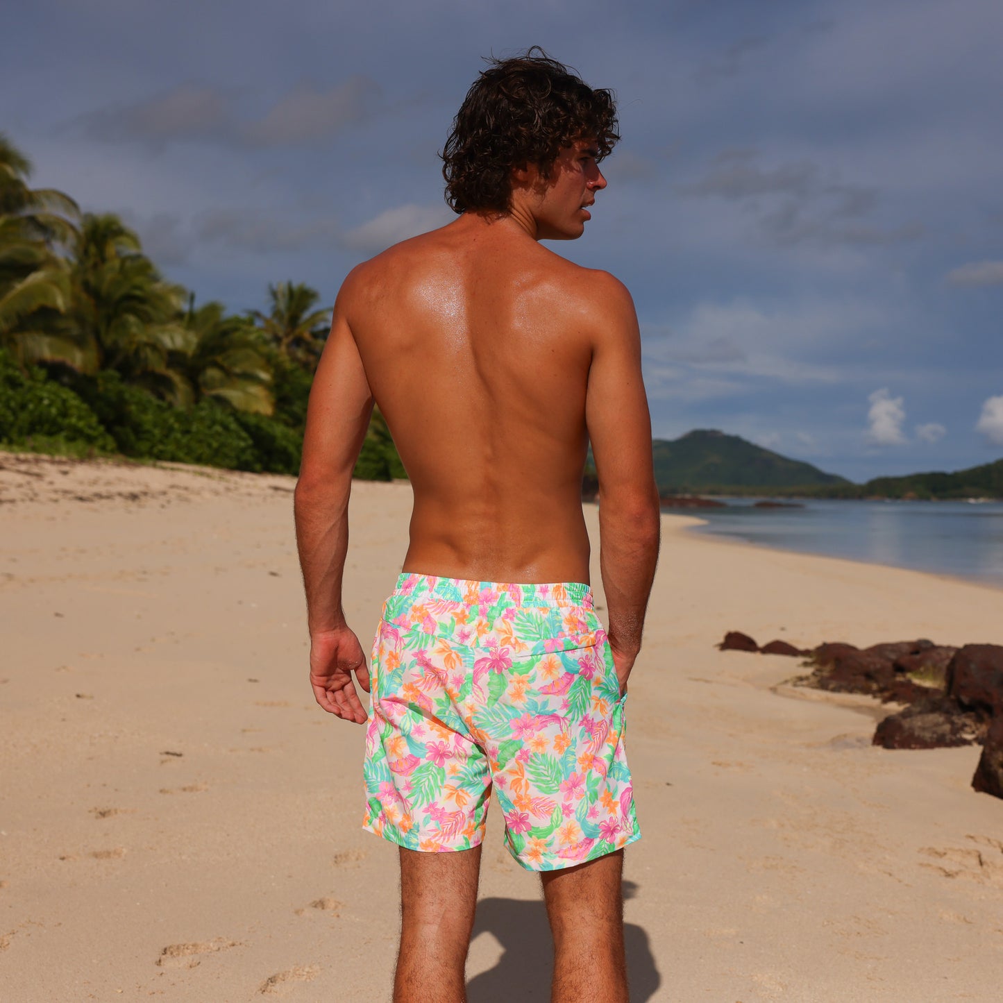 Coconut Dreams Men's Trunks