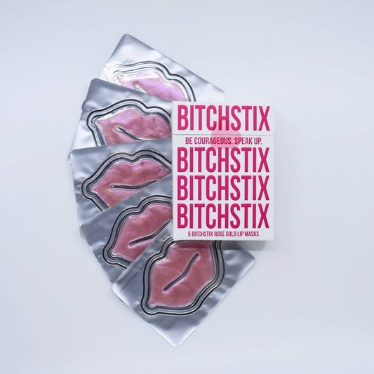 Bitchstix Rose Gold Lip Masks (Pack of 2)