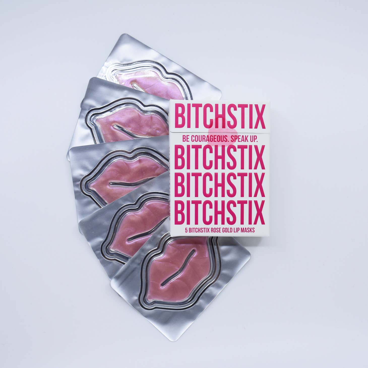 Bitchstix Rose Gold Lip Masks (Pack of 5)