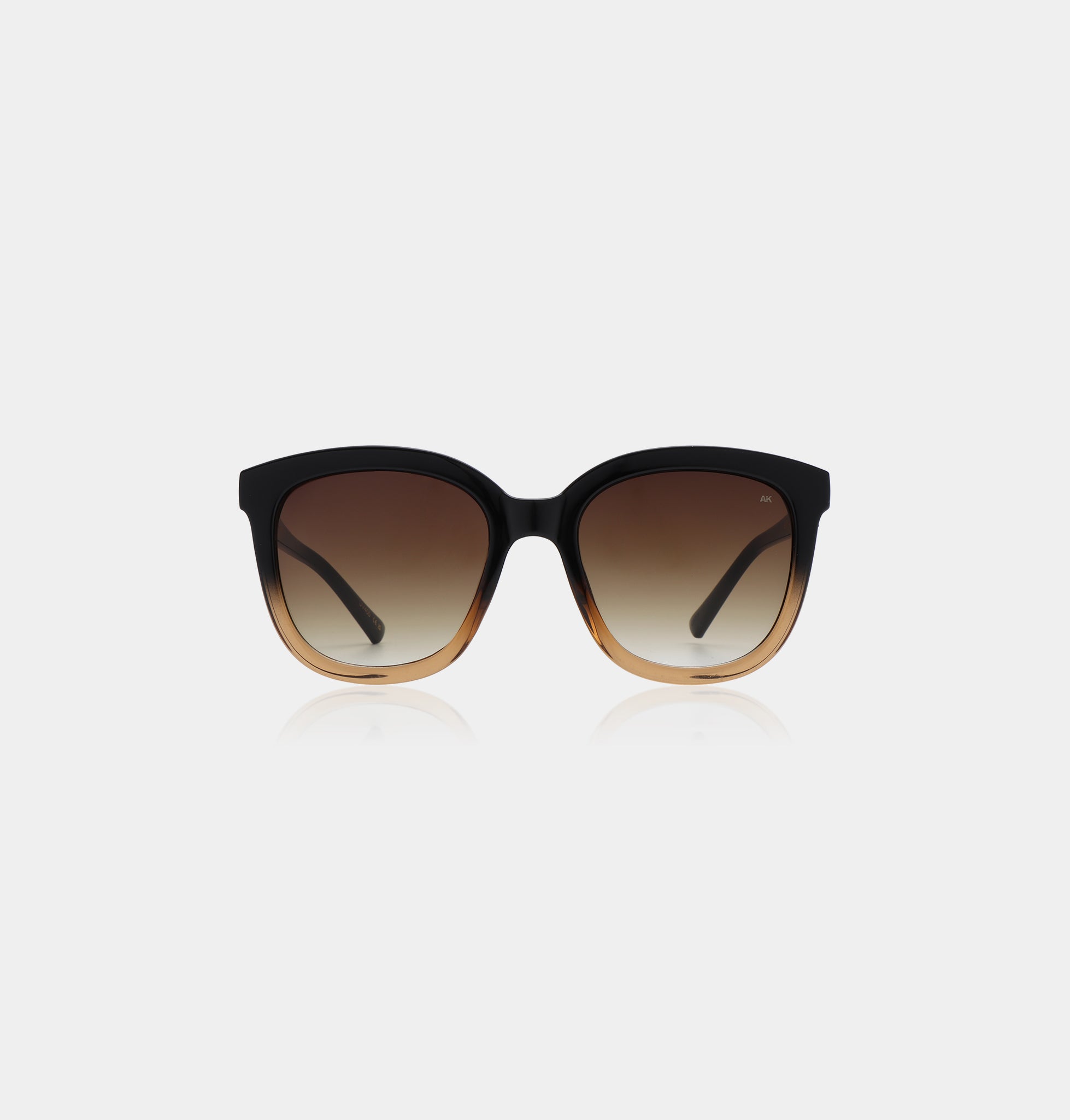 Black/Brown Transparent Billy Sunglasses