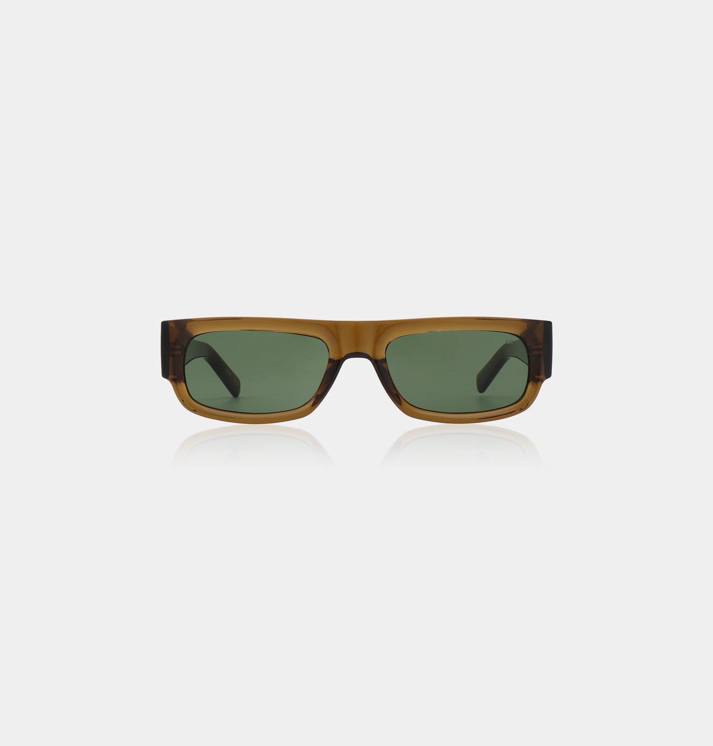 Smoke Transparent Jean Sunglasses
